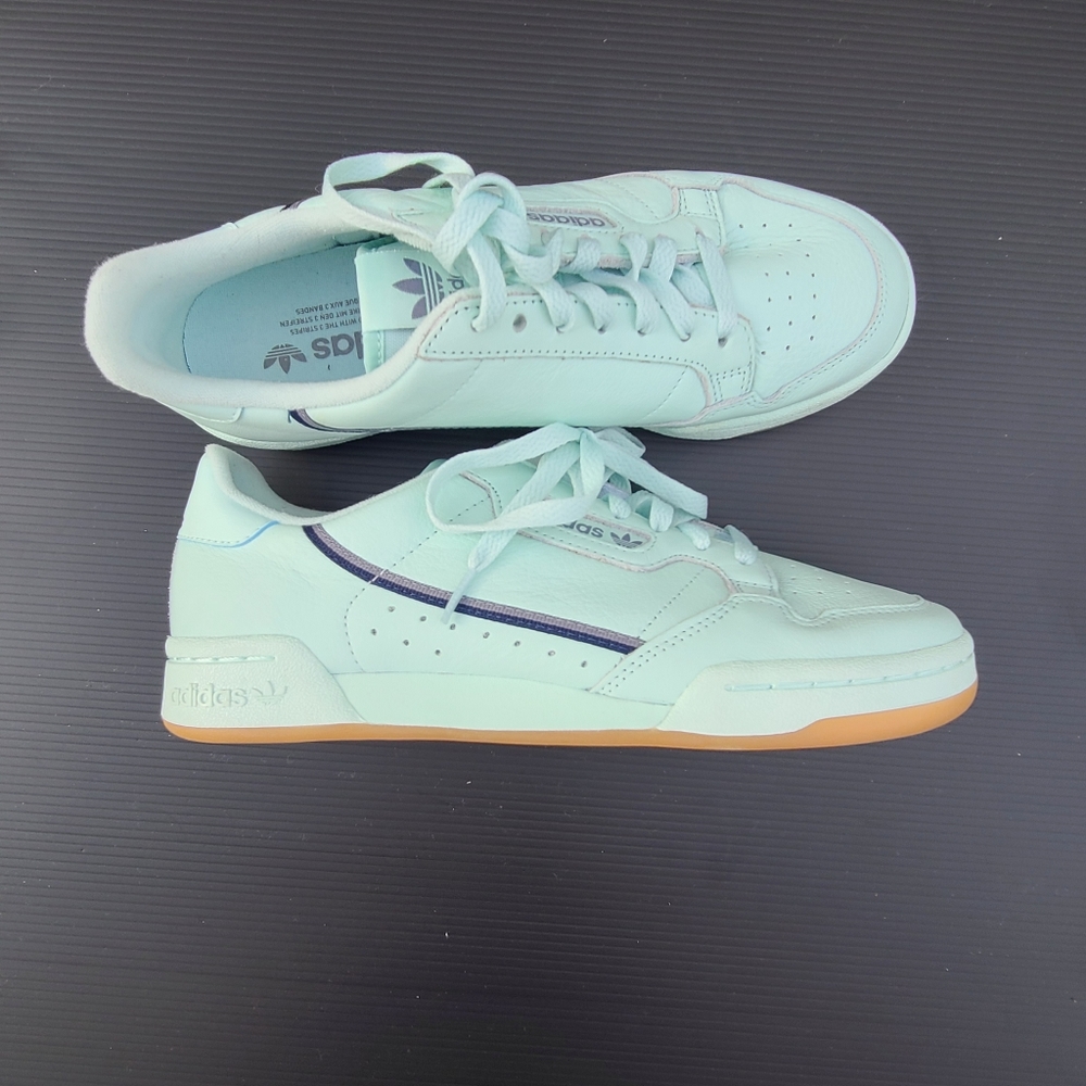 Adidas Continental 80 Mint Green Leather